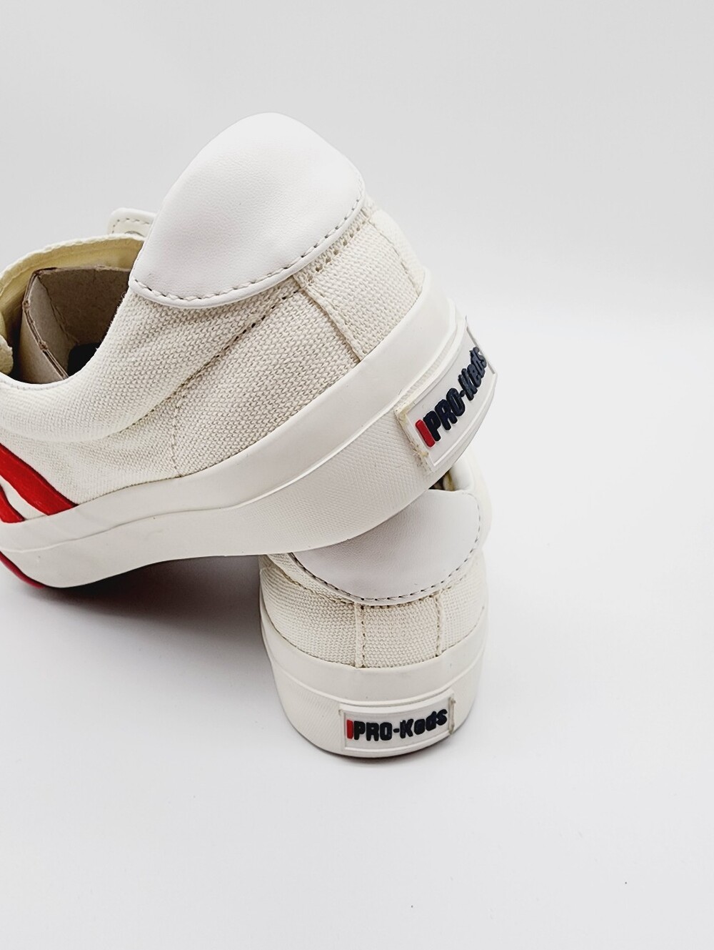 PRO-Keds Royal Plus Canvas White Red Sneakers Men's Size 9.5 NEW - Picture 7 of 16